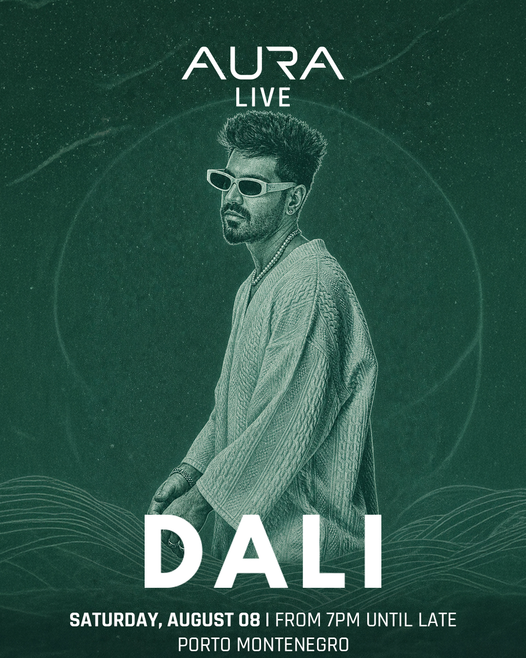 Dj Darmon at Aura Beach Tivat Montenegro